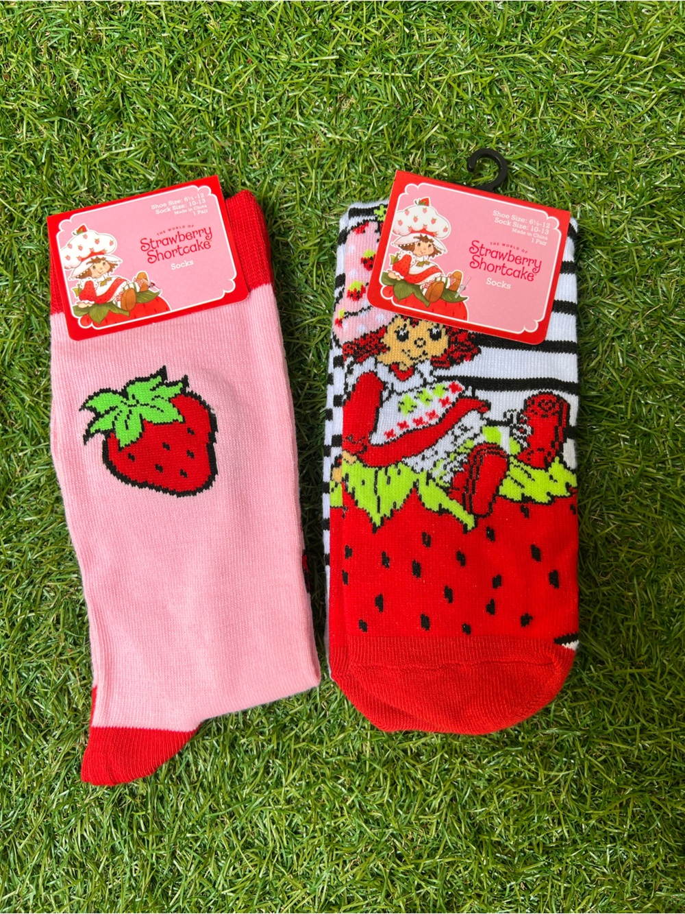 Strawberry Shortcake Crew Sock Set 2pk